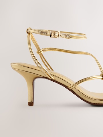 Sandales à lanières 'Forever Comfort' Next en or