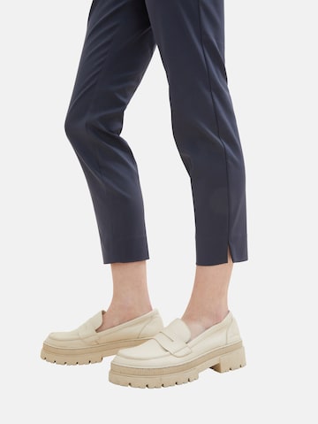 TOM TAILOR Regular Trousers 'Mia' in Blue