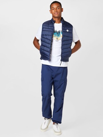 JACK & JONES - Chaleco 'Hero' en azul