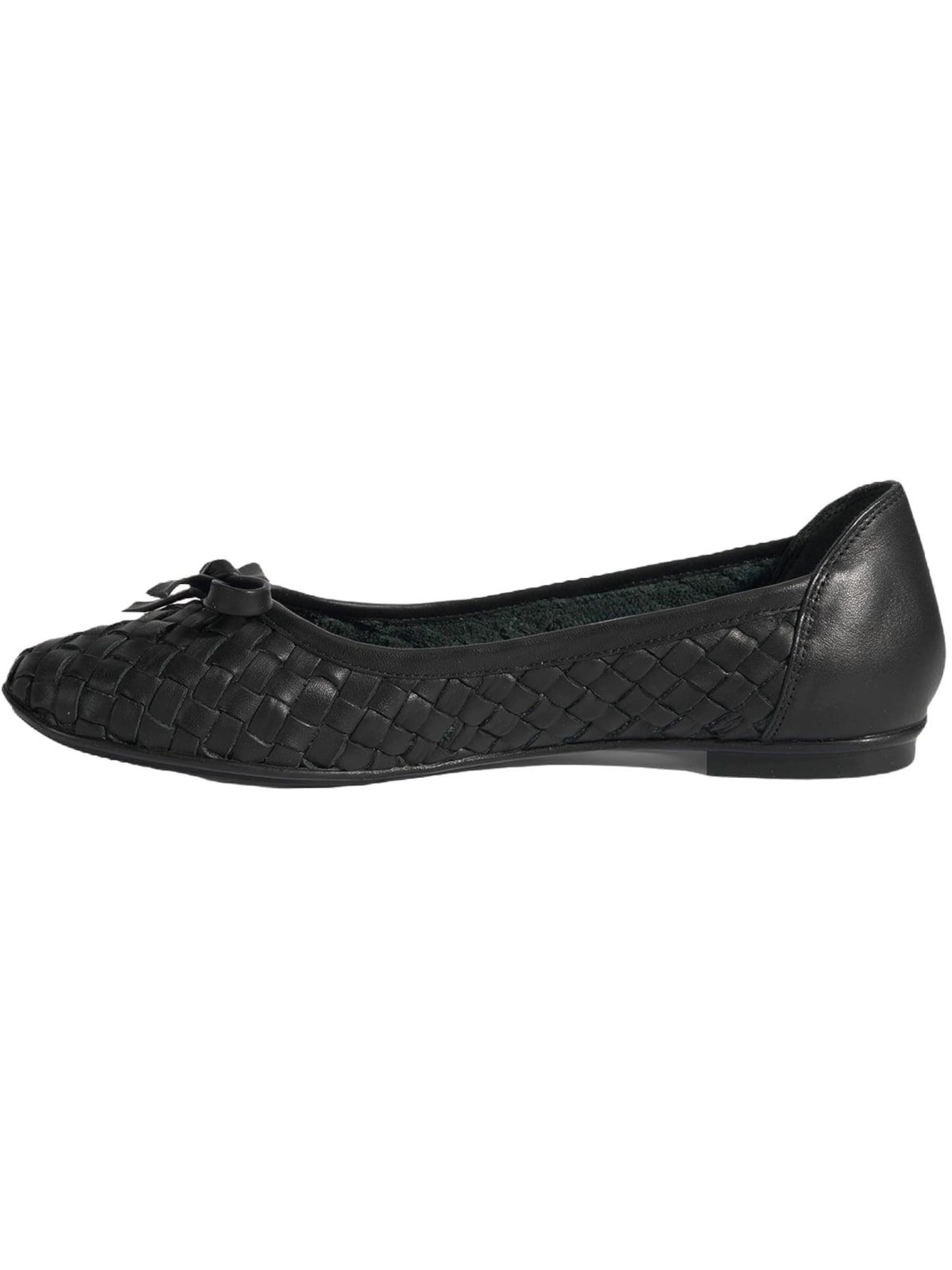 Desa Ballerina 'Ballettschuhe'‌‌‌‌‌ in Schwarz: Vorderseite