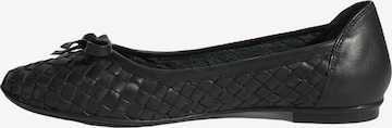 Desa Ballerina 'Ballettschuhe' in Schwarz: Vorderseite