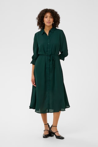 Kaffe Dress in Green: front