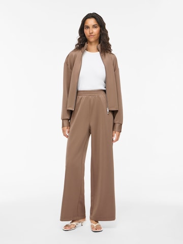 VILA Loose fit Pants 'VILoana' in Brown