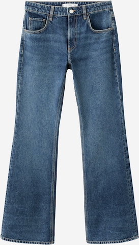 Bootcut Jeans 'SELENA' de la MANGO pe albastru: față