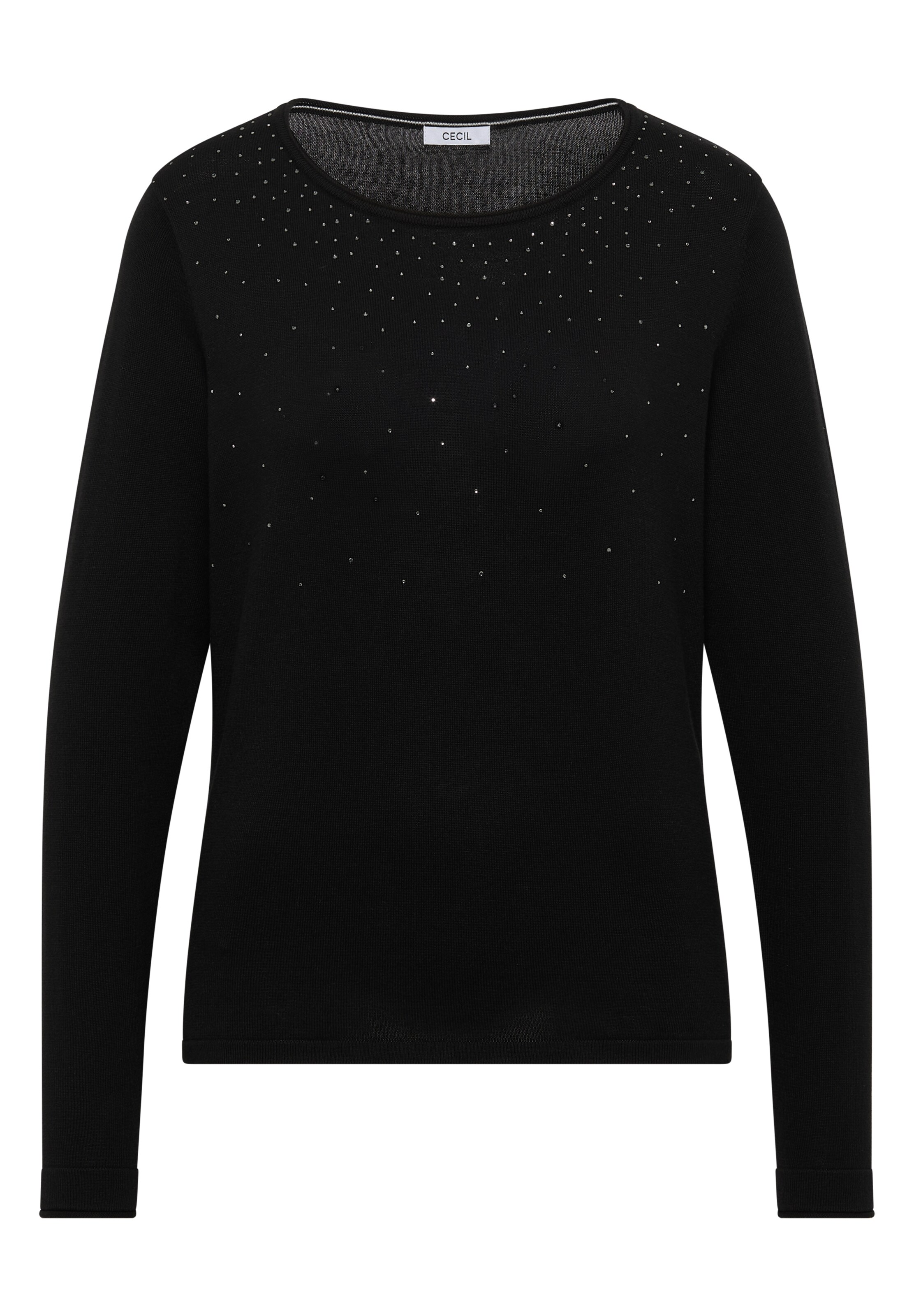 CECIL Pullover in schwarz, Produktansicht
