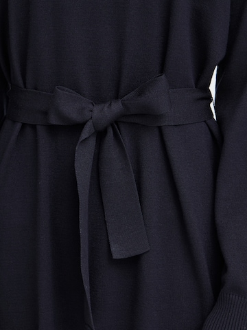 ICHI - Vestido de malha 'IHLULS' em azul