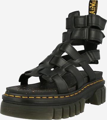 Sandales 'Ricki' Dr. Martens en noir : devant