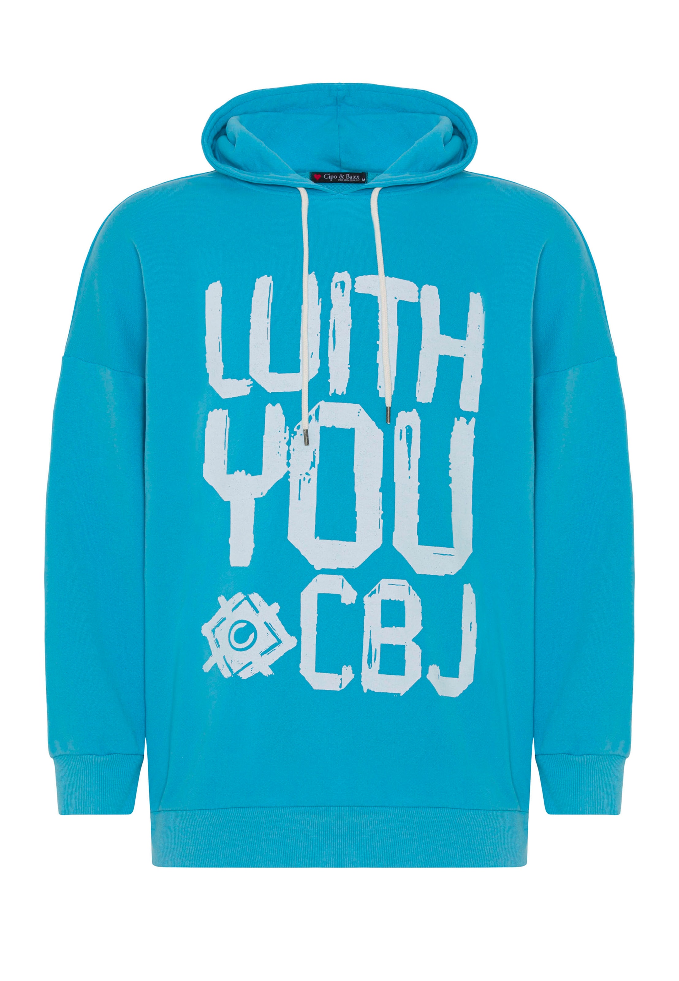 CIPO & BAXX Sweatshirt in Blau: Vorderseite