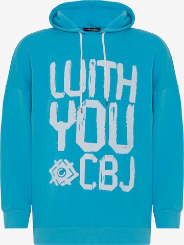 CIPO & BAXX Sweatshirt in Blauw: voorkant