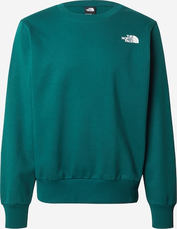 Sweat-shirt 'SIMPLE DOME' THE NORTH FACE en vert : devant