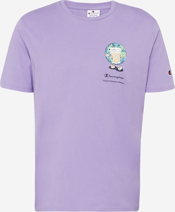 Champion Authentic Athletic Apparel Koszulka w kolorze fioletowy: przód