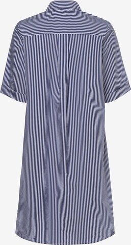 Marie Lund Shirt Dress in Blue