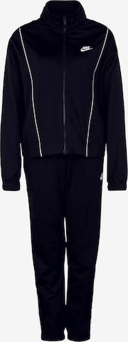 Nike Sportswear Sweatsuit 'Essential' in Black: front