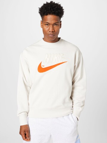 Nike Sportswear Sweatshirt in Grau: predná strana