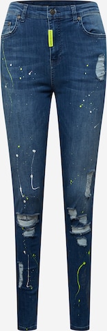 Skinny Jeans de la Gianni Kavanagh pe albastru: față