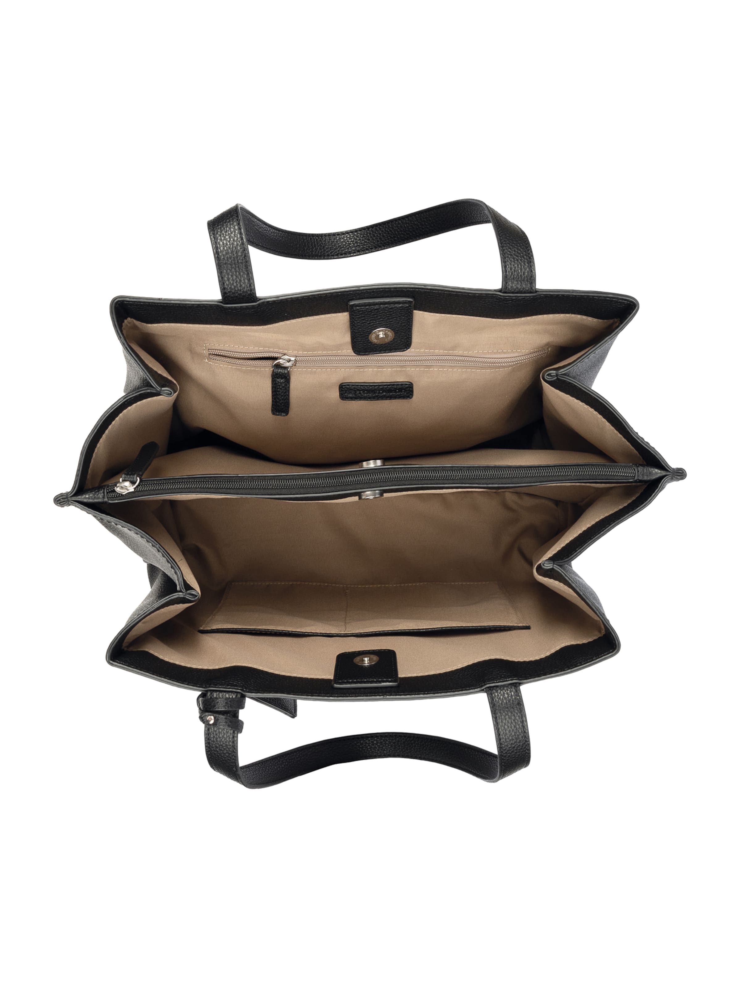 TOM TAILOR - Bolso de hombro 'Mayan' en negro