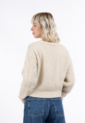 Cardigan 'Blonda' MYMO en beige