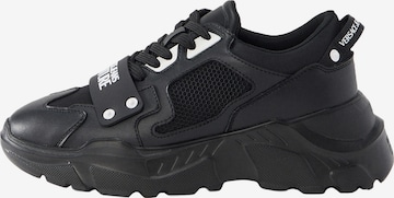 juoda Versace Jeans Couture Sportbačiai be auliuko 'FONDO SPEEDTRACK DIS. SC4': priekis