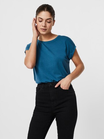 T-shirt 'AVA' VERO MODA en bleu : devant