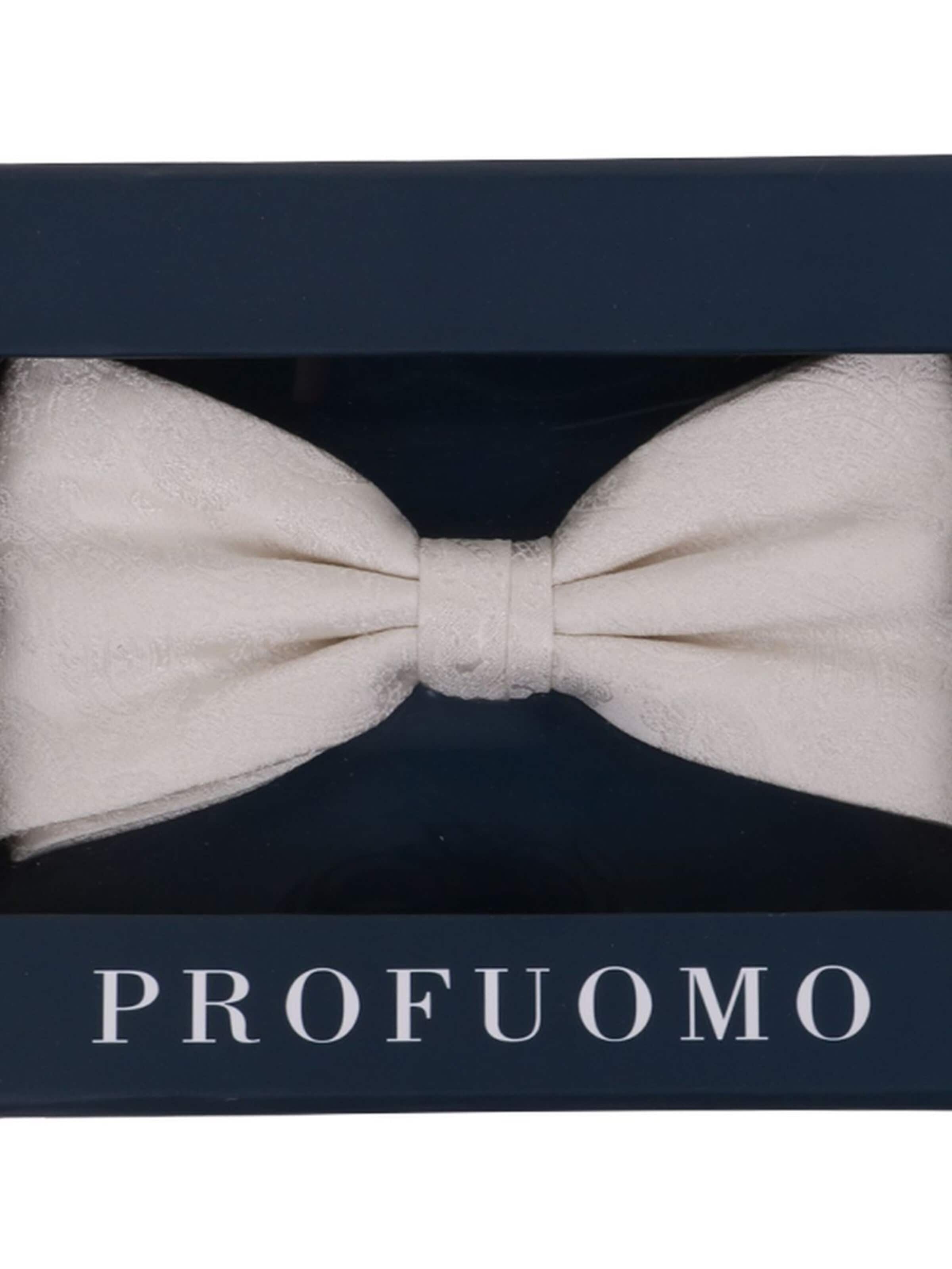 Profuomo Vlinderdasje in Wit