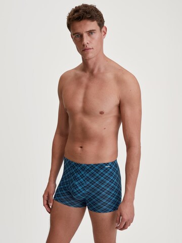 CALIDA Boxershorts 'Cotton Code Design'‌‌‌‌‌‌‌ in Blau: Vorderseite
