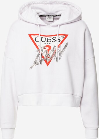 GUESS Sweatshirt in Weiß: predná strana