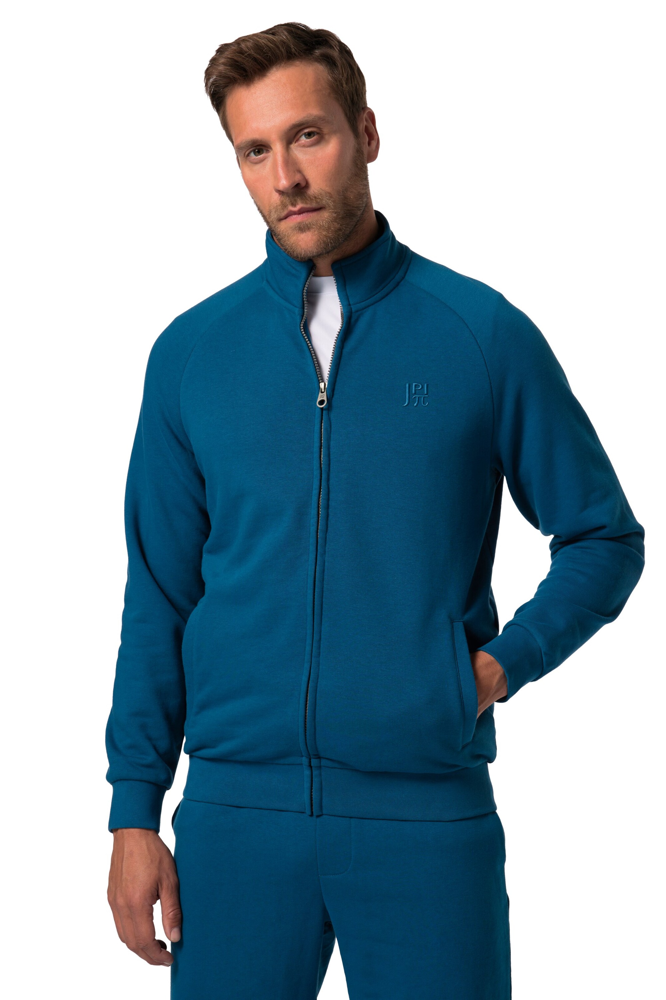 JAY-PI Sweatjacke in Blau: Vorderseite