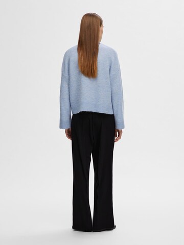 Cardigan SELECTED en bleu