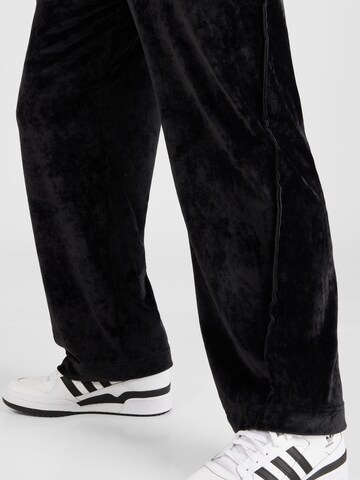 GCDS Szeroka nogawka Spodnie w kolorze czarny