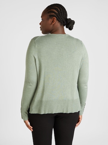 ONLY Carmakoma Pullover 'JULIE' in Grün