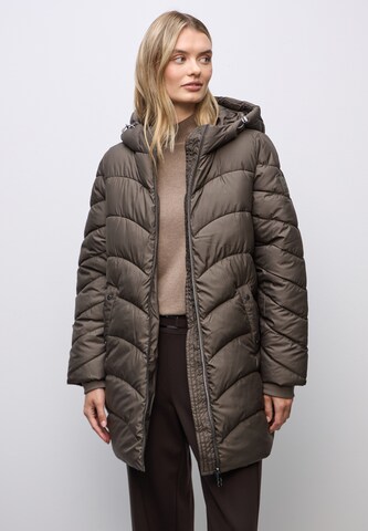 STREET ONE Winterjacke in Braun: Vorderseite