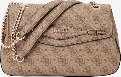 GUESS Olkalaukku 'KATYA CONVERTIBLE XBODY FLAP' värissä ruskea / vaaleanruskea, Tuotenäkymä