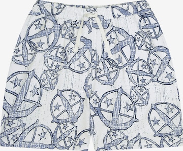 Pantalon de pyjama ' SCHIESSER 150 YEARS ' SCHIESSER en bleu : devant
