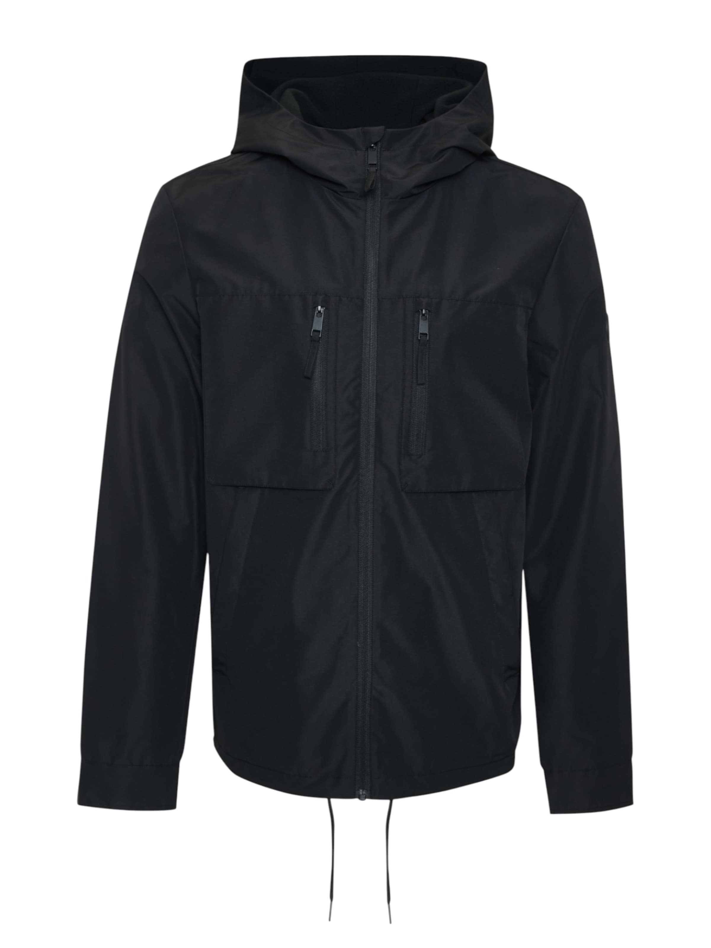 Threadbare Jacke 'Cusco' in Schwarz: Vorderseite