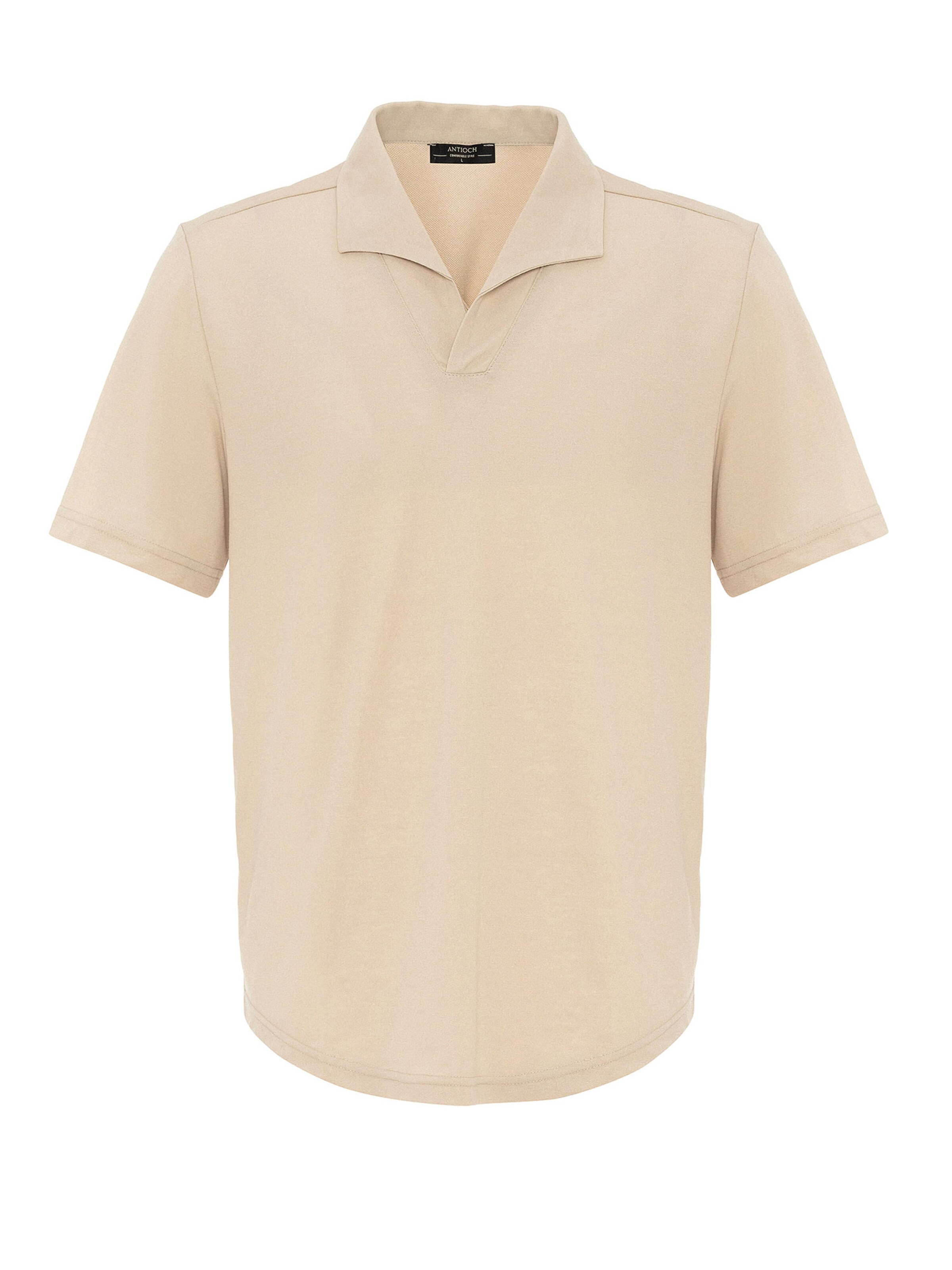 Antioch Shirt in Beige: voorkant
