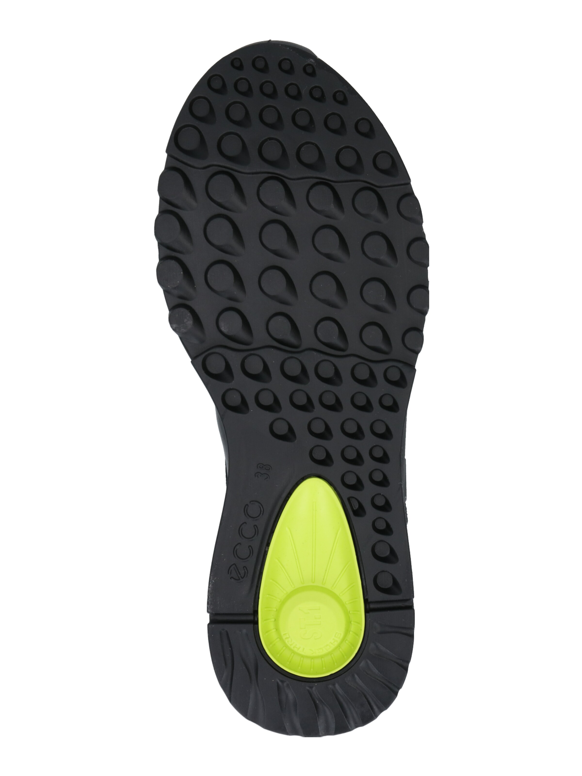 ECCO Platform trainers in Black