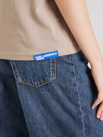 KARL LAGERFELD JEANS Футболка в Коричневый
