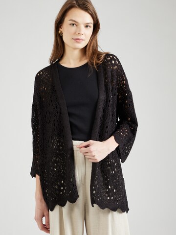 JDY Knit Cardigan 'Natascha' in Black: front