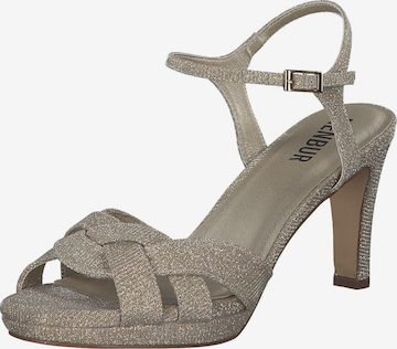 MENBUR Sandale in Gold: Vorderseite