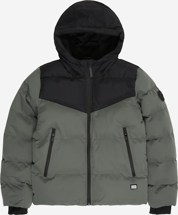 žalia Cars Jeans Demisezoninė striukė 'BUSHWICK': priekis