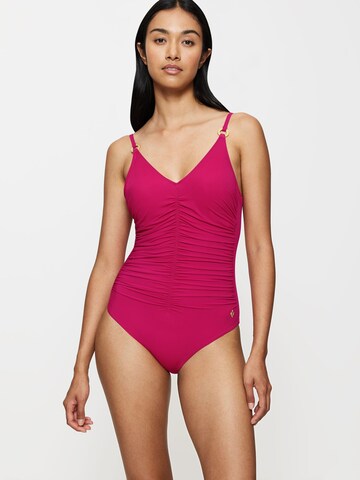 TRIUMPH Swimsuit ' Summer Twist ' in Red: front