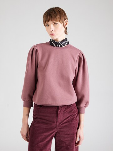 ABOUT YOU Sweatshirt 'Arlene' in Pink: front