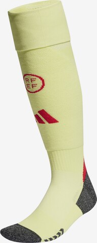 ADIDAS PERFORMANCE Athletic Socks in Yellow: front