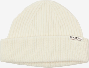 JACK & JONES Čiapky 'JACPREM' - Biela: predná strana