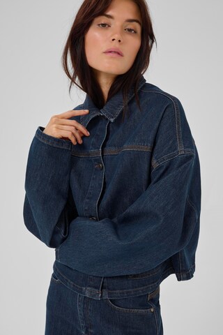 My Essential Wardrobe Übergangsjacke 'Malle' in Blau