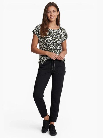 ROADSIGN australia Shirt 'T-Shirt AOP Leo mit Allover-Print und Kimonoärmeln' in Mixed colors