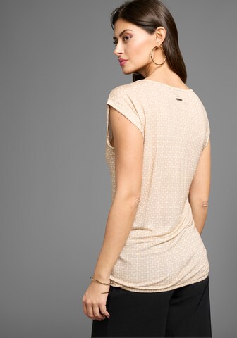 LAURA SCOTT T-Shirt in Beige