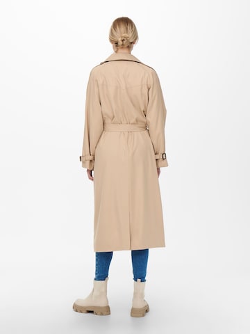 Manteau mi-saison 'Chloe' ONLY en beige