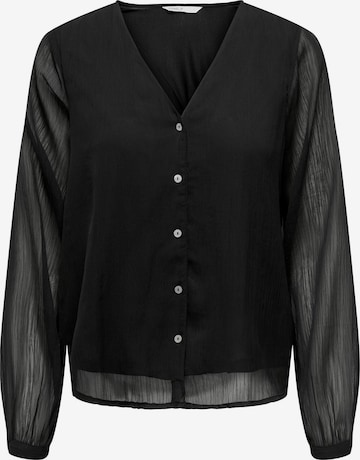 ONLY Bluse in Schwarz: Vorderseite