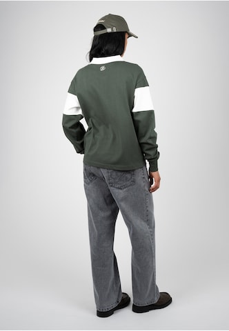 Sweat-shirt 'Back In The Days' Prohibited en vert